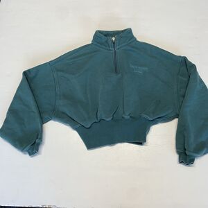 Oner Active Teal Cropped Sweatshirt